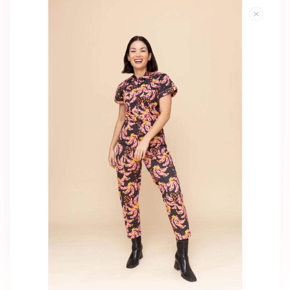 Mixed by Nasrin Pink ‘Nana Jumpsuit M